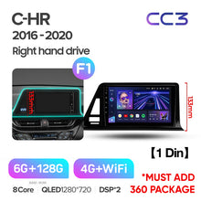 Load image into Gallery viewer, Toyota C-HR CHR (2016-2020) Right hand driver