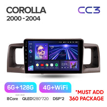 Load image into Gallery viewer, Toyota Corolla E130 E120 (2000-2004)