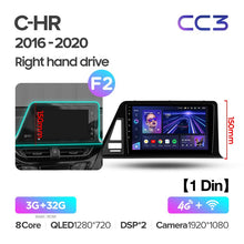 Load image into Gallery viewer, Toyota C-HR CHR (2016-2020) Right hand driver