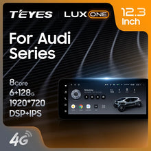 Load image into Gallery viewer, TEYES LUX ONE For Audi A4 4 B8 5 B9 Q5 8R Q5L 2 FY A3 8V A6 A6L 4 C7 Q3 8U (2007-2023) - Left Hand Drive