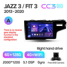 Load image into Gallery viewer, Honda Jazz 3 (2015-2020) / Fit 3 GP GK (2013-2020) 9" Right Hand