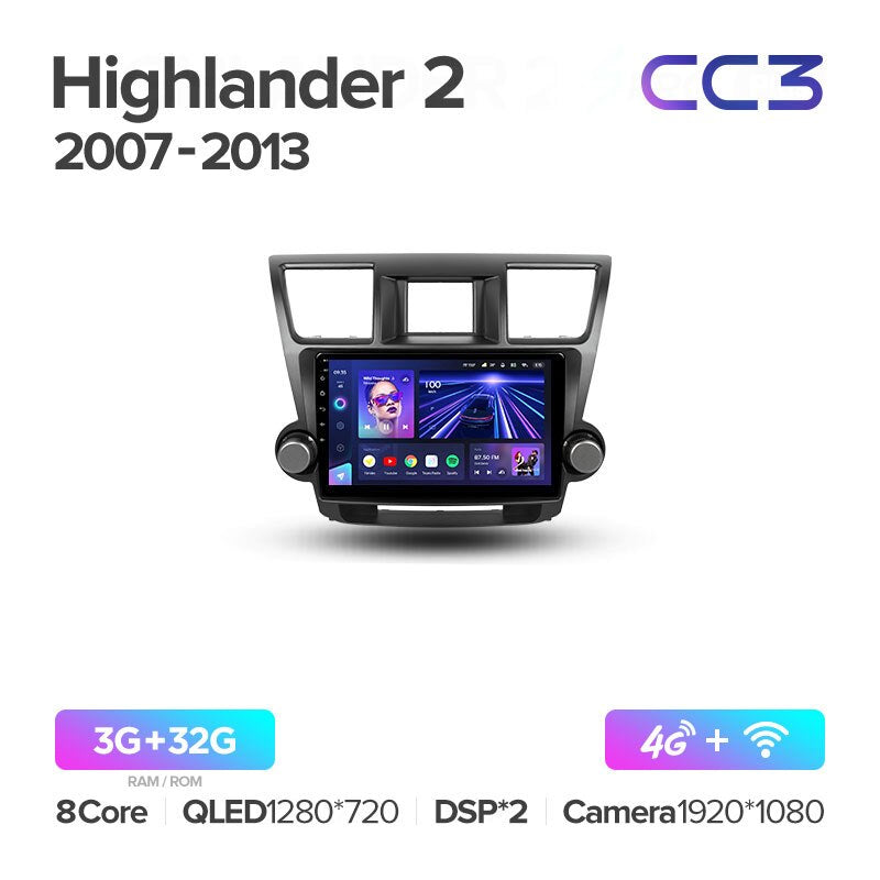 Toyota Kluger / Highlander 2 XU40 (2007-2013) [B]