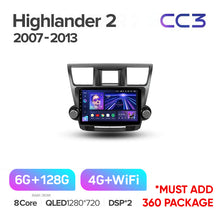 Load image into Gallery viewer, Toyota Kluger / Highlander 2 XU40 (2007-2013) [B]
