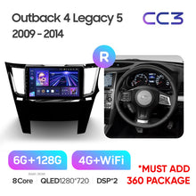 Load image into Gallery viewer, Subaru Outback 4 BR Legacy 5 (2009-2014) Right Hand Drive
