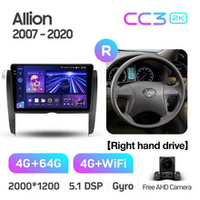 Load image into Gallery viewer, Toyota Allion T260 (2007-2020) Right Hand Drive
