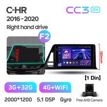 Load image into Gallery viewer, Toyota C-HR CHR (2016-2020) Right hand driver
