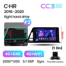 Load image into Gallery viewer, Toyota C-HR CHR (2016-2020) Right hand driver
