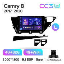 Load image into Gallery viewer, Toyota Camry 8 XV 70 (2017-2020) RHD &amp; LHD
