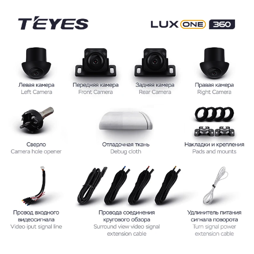 T'EYES LUX ONE 360 Camera System Upgrade