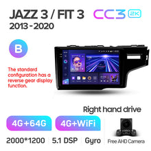 Load image into Gallery viewer, Honda Jazz 3 (2015-2020) / Fit 3 GP GK (2013-2020) 9&quot; Right Hand
