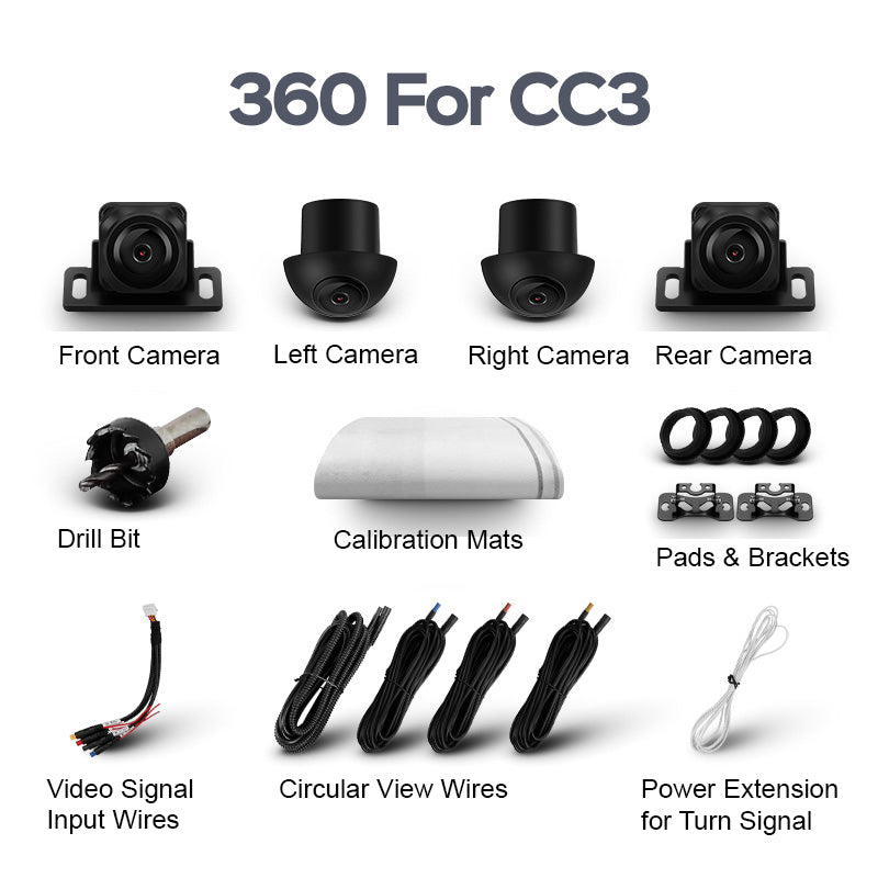 T'EYES CC3 360 Camera System Upgrade