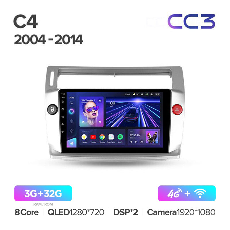 Citroen C4 LA LC C-Triomphe C-Quatre (2004-2014)