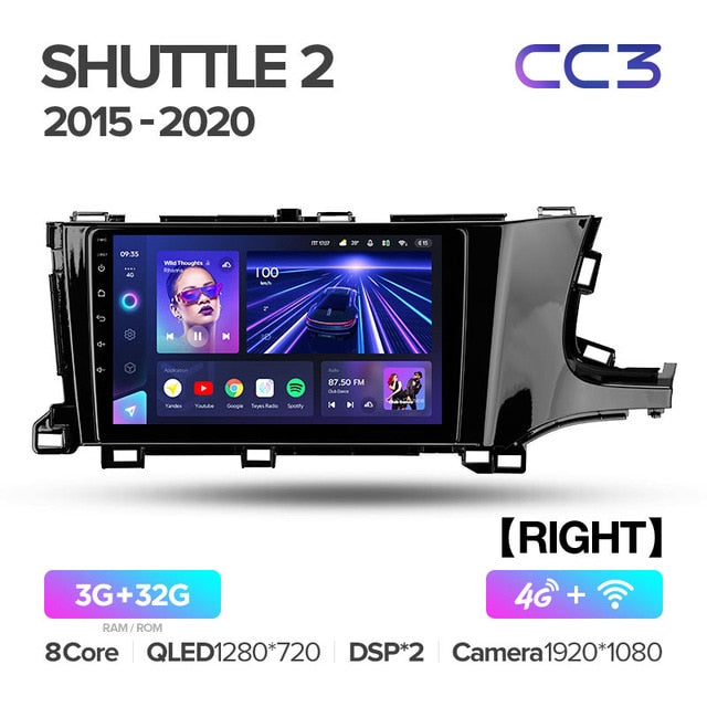 Honda Shuttle 2 (2015-2020) Right hand drive