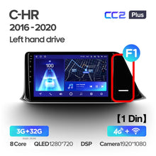 Load image into Gallery viewer, Toyota C-HR CHR (2016-2020) Left Hand Drive
